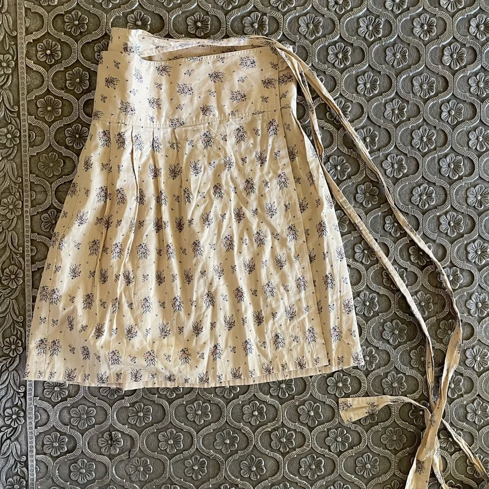 Cotton wrap skirt - Picture 2 of 5